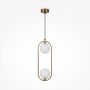 Maytoni RING MOD013PL-02BS1 Lampă cu pendul 2x25W/G9 IP20