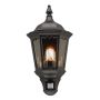 Elstead Lighting SECURITY LANTERS MD7-PIR-BLACK Aplique de perete 1x60W/E27 IP43