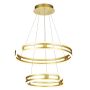 Italux KIARA MD17016002-2A GD Lampă cu pendul 2x120W/LED 5180LM IP20