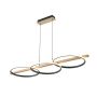 Zuma Line ALMERIA MD3913-3-3BWLT Lampă cu pendul 1x35W/LED 3000K 4100lm IP20