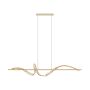 Zuma Line ATHESA MD3170-1-3GT Lampă cu pendul 1x26W/LED 2700K-6000K 3000lm IP20