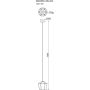 Zuma Line COLORE MD3350-1BL/CO Lampă cu pendul 1x6W/LED 3000k 134lm
