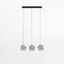 Zuma Line COLORE MD3350B-3BL/C Lampă cu pendul 3x6W/LED 3000k 402lm