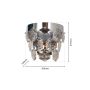 Milagro GRACE ML6934 Aplique de perete 2x40W/E14 IP20