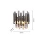 Milagro MADISON ML6936 Aplique de perete 2x40W/E14 IP20