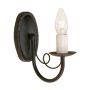Elstead Lighting MINSTER MN1-BLACK Aplique de perete 1x60W/E14