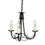 Elstead Lighting MINSTER MN3-BLACK Candelabru 3x60W/E14