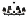Maytoni TET-A-TET MOD104PL-09B Lampă cu pendul 9x40W/E14