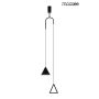 King Home ACUSTICA MSE010100332 Lampă cu pendul 1x13W/LED 3000K 1040LM IP20