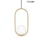 King Home AURELIA MSE010100301 Lampă cu pendul 1x250V/E14 IP20