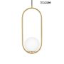 King Home AURELIA MSE010100302 Lampă cu pendul 1x40W/E14 IP20