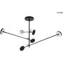 King Home BOBBIE MSE1501100150 Lampă cu pendul 28W/LED 3000K 2240lm