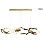 King Home CHAIN MSE1501100588 Lampă cu pendul 54W/LED 3000K 4860lm