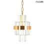 King Home IMPERO MSE010100390 Lampă cu pendul 1x15W/LED 3000K 1200LM IP20