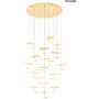 King Home LEAFS MSE1501100168 Lampă cu pendul 47W/LED 3000K 3760lm