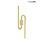 King Home MACAROON MSE010100376 Aplique de perete 1x5,5W/LED 3000K 440LM IP20