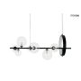 King Home MOOSEE ALURE LINE MSE010100285 Lampă cu pendul 7x5W/G9 3000K 1200LM IP20
