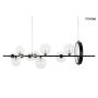 King Home MOOSEE ALURE LINE MSE010100286 Lampă cu pendul 10x5W/G9 3000K IP20