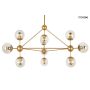 King Home MOOSEE ASTRIFERO MSE010100182 Lampă cu pendul 10x40W/E27 IP20