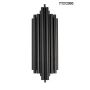 King Home MOOSEE HARMONIC BLACK MSE010400217 Aplique de perete 2x40W/E14 IP20