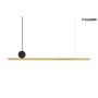 King Home MOOSEE WAND MSE010100133 Lampă cu pendul 1x28W/LED 3000K 2240LM IP20