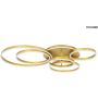 King Home RINGS MSE1501100504 Lampă de tavan 80W/LED 2500-6000K 6400lm