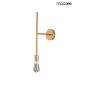 King Home RIVA MSE010100394 Aplique de perete 1x40W/E27 IP20