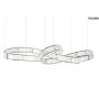 King Home WAVE MSE1501100199 Lampă cu pendul 75W/LED 3000K 6000lm