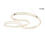 King Home WAVE MSE1501100539 Lampă cu pendul 20W/LED 3000K 9600lm