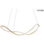 King Home WAVES MSE1501100593 Lampă cu pendul 34W/LED 3000K 2720lm