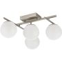 Zuma Line NEBULA MS223141-SN Lampă de tavan 4x40W/LED 3000-6000k 3600lm