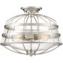 Quoizel MARITIME QZS-MTE1716BN Lampă de tavan 3x60W/E27