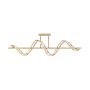 Zuma Line ATHESA MX3170-1-3GT Lampă de tavan 1x26W/LED 2700K-6000K 3000lm IP20