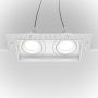 Maytoni ATOM DL003-02-W Lumină îngropată deasupra plafonului 2x50W/GU10 IP20