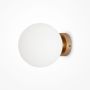 Maytoni BASIC FORM MOD321WL-01G2 Aplique de perete 1x40W/E14 IP20