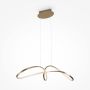 Maytoni CURVE MOD156PL-L52G4K Lampă cu pendul 1x42W/LED 4000K 2800LM IP20