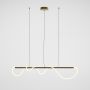 Maytoni TAU MOD166PL-L30G3K Lampă cu pendul 1x30W/LED 3000K 1250LM IP20