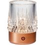 Zuma Line CRYSTAL NHTD-N08-RG Lampă de masă 1x1W/LED 3000k 110lm
