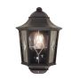 Elstead Lighting NORFOLK NR7-2-BLK Aplique de perete 1x60W/E27 IP43