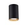 Light Prestige Manacor LP-232/1D - 90 BK/GD Lumină montată pe suprafață 1x50W/GU10 IP20