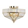 Elstead Lighting OLD PARK OLD-PARK-PB Lampă de tavan 2x60W/E27