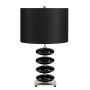 Elstead Lighting ONYX ONYX-TL-BLK Lampă de masă 1x60W/E27