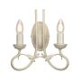 Elstead Lighting OLIVIA OV2-IVORY-GOLD Aplique de perete 2x60W/E14