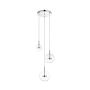 Zuma Line ENCELADUS P0428-03L-F4AC Lampă cu pendul 3x5W/LED 3000K 1500lm IP20
