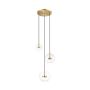 Zuma Line ENCELADUS P0428-03L-L4AC Lampă cu pendul 3x5W/LED 3000K 1500lm IP20