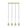 Zuma Line MIDA P0583-04A-2GHF Lampă cu pendul 1x6W/G9 IP20
