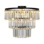 Zuma Line TIFANNY P17127-4-BK Lustră de tavan 4x40W/E14 IP20
