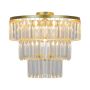 Zuma Line TIFANNY P17127-4-GD Lustră de tavan 4x40W/E14 IP20
