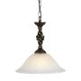 Elstead Lighting PEMBROKE PB-P-BLK-GOLD Lampă cu pendul 1x60W/E27