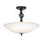Elstead Lighting PEMBROKE PB-SF-A-BLACK Lampă de tavan 3x60W/E14